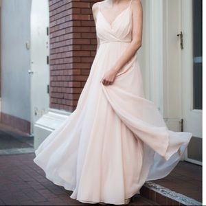 Lulu’s All About Love Blush Pink Maxi Dress
